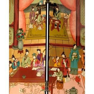 Oriental Furniture 7 ft. Tall Dream of the Red Chamber Screen   Home