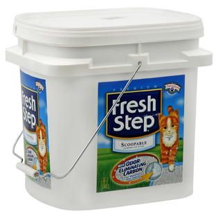 Fresh Step  Premium Clumping Cat Litter, Scoopable, with Odor