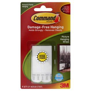 Command Picture Hanging Strips, Medium, 4 sets   Home   Crafts