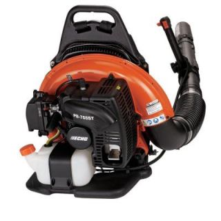 ECHO 233 MPH 651 CFM 63.3cc Gas Backpack Blower with Tube Throttle PB 755ST
