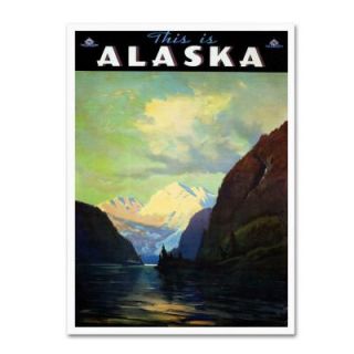 Trademark Fine Art 32 in. x 22 in. Trav Alaska Canvas Art ALI0208 C2232GG