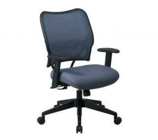 Office Star Steel Blue Deluxe Chair with VeraFlex —