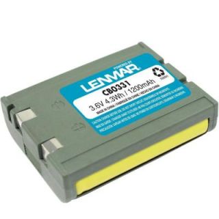 Lenmar Nickel Metal Hydride 1200mAh/3.6 Volt Cordless Phone Replacement Battery CB0331
