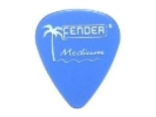 Fender California Clear Guitar Picks   Blue   Medium   12 Pack