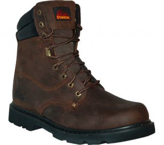 Mens Itasca Force 10 Soft Toe   Brown Full Grain Oiled Leather