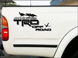 Turkey Hunter Toyota Tacoma TRD Off Road Bedside stickers set of 2
