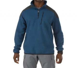 Mens 5.11 Tactical Tactical 1/4 Zip Sweater   Regatta