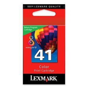 Lexmark 41 18Y0141 Return Program Tri Color Ink Cartridge   Up to 210 pages