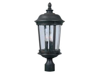Maxim Lighting 3021CDBZ Dover Cast 21'' H 3 Light Outdoor Pole/Post Lantern   Bronze