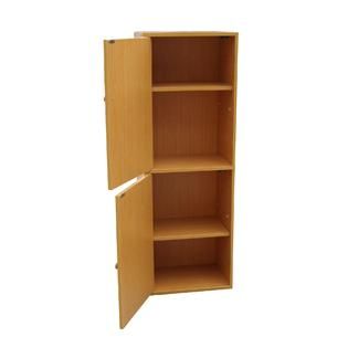 Tier Adjustable Book Shelf with Door   Home   Furniture   Home