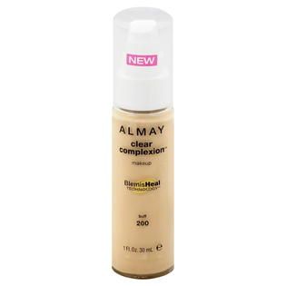 Almay  Clear Complexion Makeup, Buff 200, 1 fl oz (30 ml)
