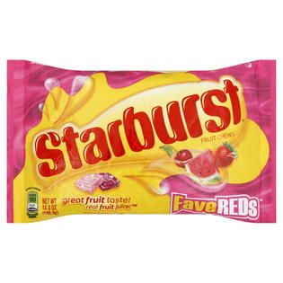 Starburst FaveReds Fruit Chews, 14 oz (396.9 g)   Food & Grocery   Gum