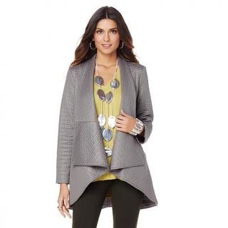 MarlaWynne Quilted Swing Jacket   7771624