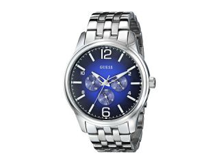 GUESS U0252G2 Analog Display Quartz Watch Silver/Blue