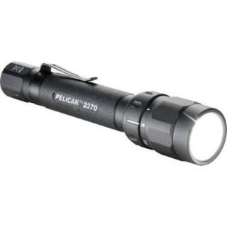 PELICAN 2370B Flashlight, LED, Anodized, AA, Black