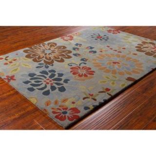 Artist's Loom Hand tufted Transitional Floral Wool Rug (7' x 10')