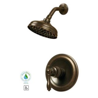 Glacier Bay Estates WaterSense Single Handle 1 Spray Shower Faucet Only in Heritage Bronze 874 5696H