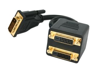 CABLES UNLIMITED PCM 2265 Black F M DVI D Cable Splitter