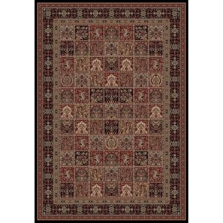 Concord Global Dynasty Black Rectangular Indoor Woven Oriental Area Rug (Common 8 x 11; Actual 94 in W x 134 in L x 7.83 ft Dia)