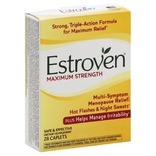 Estroven Menopause Relief, Maximum Strength, Caplets, 28 caplets
