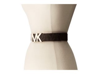 MICHAEL Michael Kors 38mm Logo Panel On MK Plaque Buckle