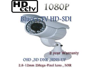 HD SDI high definition CCTV IR Bullet Camera, 2.1 Mega Pixel 1080P Full HD, with 2.8 12mm , 72IR