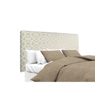 MJL Furniture Alice Tan Natural Linen Upholstered Headboard   17468502