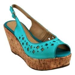 Womens Bruno Menegatti 10145747 Wedge Aqua