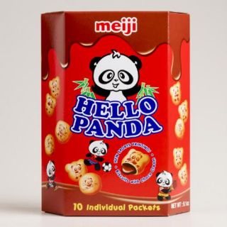 Meiji Hello Panda Chocolate Cookies, 10 Pack