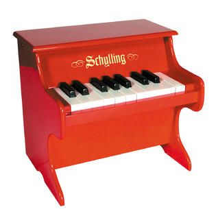 Schylling Mini Red Piano   Toys & Games   Musical Instruments & Toys
