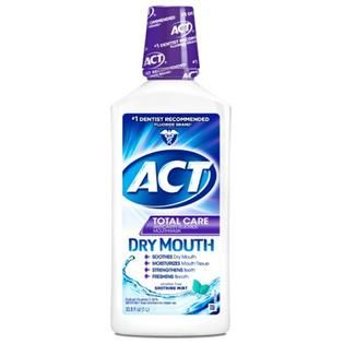 Act Mouthwash, Anticavity Fluoride, Dry Mouth, Soothing Mint, 33.8 fl