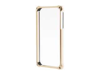 Hornettek Silver / Gold Vader Dual Shell Aluminum Case For iPhone 4 (IP4AL01 SA)