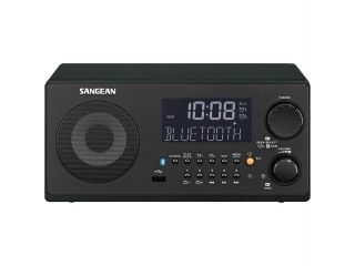 Sangean FM RBDS /AM/ USB Bluetooth Digital Tabletop Radio with Remote WR22BK