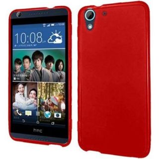 Insten Frosted TPU Cover Case For HTC Desire 626   Red