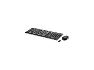 HP KF885AT Silver/Black 104 Normal Keys USB Wired Slim Keyboard and Mouse Kit