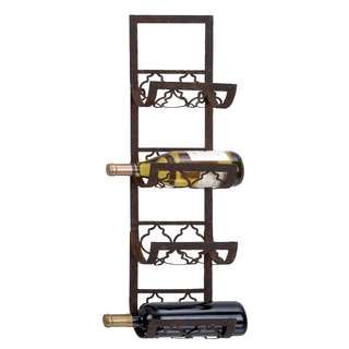 Metal 28 inch Wall Wine Rack