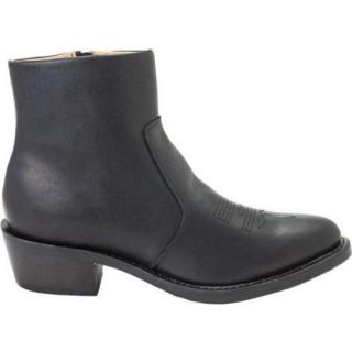 Durango Mens Boot TR820 7 Black Leather Side Zip   16422701