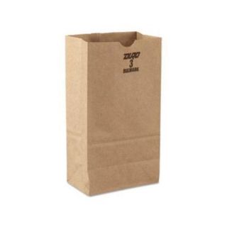 Grocery Paper Bags, Extra Heavy Duty, 50 lb Capacity, Brown BAGGX3500