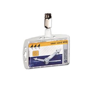 Durable Shell Style ID Card Holder DBL800519