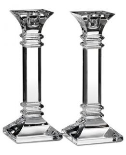 Marquis by Waterford Treviso Candlestick Pair, 8   Candles & Home