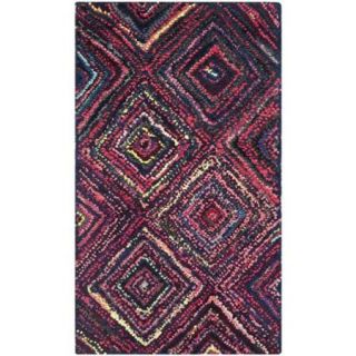 Safavieh Handmade Nantucket Multicolored Cotton Rug (2'3 x 4')