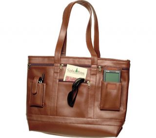 Royce Leather Business Tote 652 6   Tan