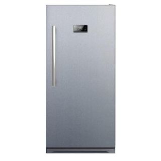 Equator  Midea 13.7 cu. ft. Frost Free Upright Freezer in Stainless Steel FR 502 650 SS