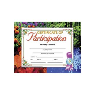 Participation Certificate