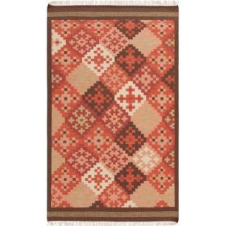 Artistic Weavers Kayero Carnelian 3 ft. 6 in. x 5 ft. 6 in. Flatweave Area Rug Kayero 3656