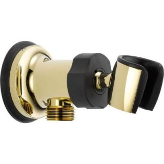 Delta Wall Supply Elbow/Mount for Handshower in Polished Brass U4985 PB PK