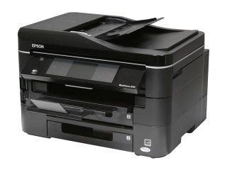 EPSON WorkForce 845 C11CB92201 15 ISO ppm Black Print Speed 5760 x 1440 dpi Color Print Quality Wireless InkJet MFC / All In One Color Printer