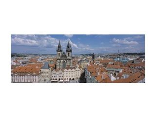 Church of our Lady before Tyn, Old Town Square, Prague, Czech Republic Poster Print by Panoramic Images (36 x 12)