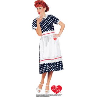 I Love Lucy Polka Dot Dress Adult Halloween Costume