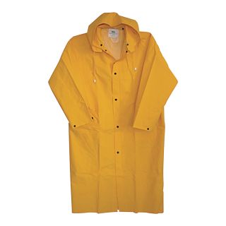 Boss Yellow PVC/Poly Raincoat  Rain Jackets   Coats
